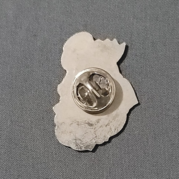 Vtg Bud Light Bud Man Super Hero Lapel Pin Beer Horse Rodeo - Picture 2 of 2